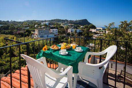 Offerte Hotel Villa Cimmentorosso | Forio | Categoria 3 stelle | Entrata Hotel Villa Cimmento Rosso-Forio-Isola d'Ischia